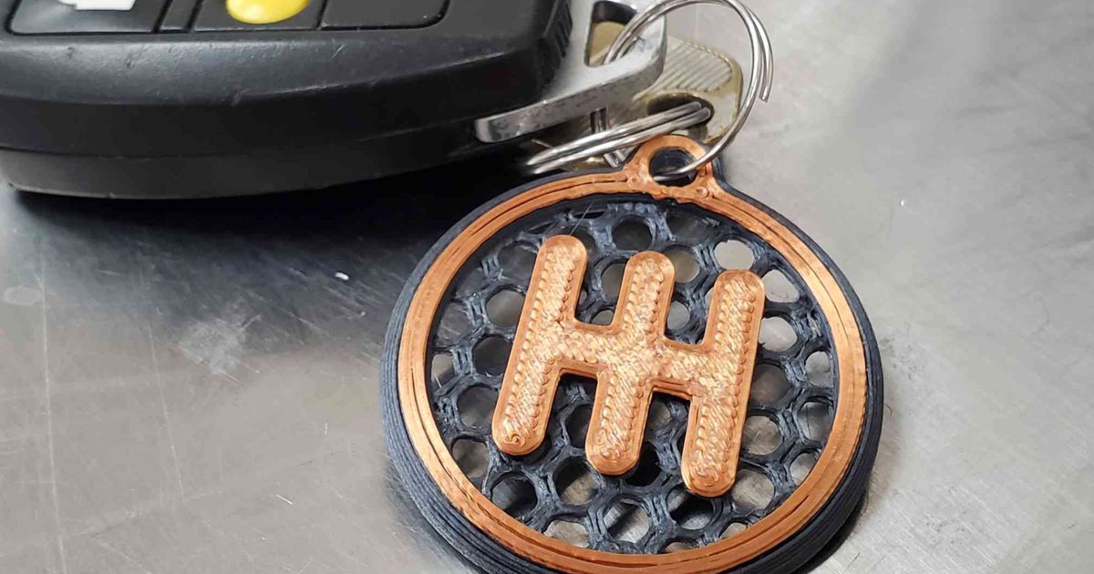 Manual Transmission HPattern Keychain by JezzaWalker Download free