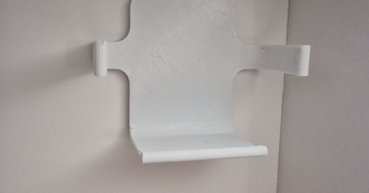 Wall Mount for Ikea Klockis by sonicx Download free STL model