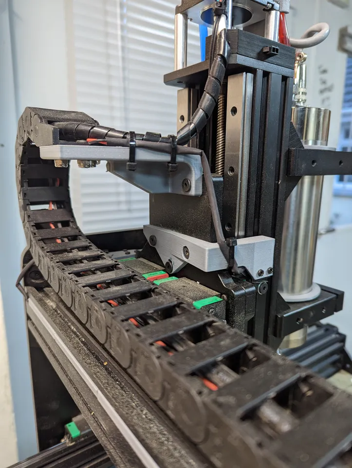 X-Axis Drag Chain Mounts by Byte Insight | Download free STL model ...