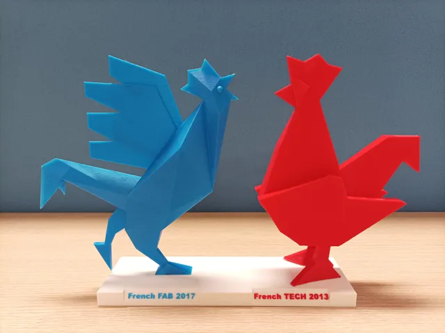 Support for Roosters - Coqs French FAB  & French TECH