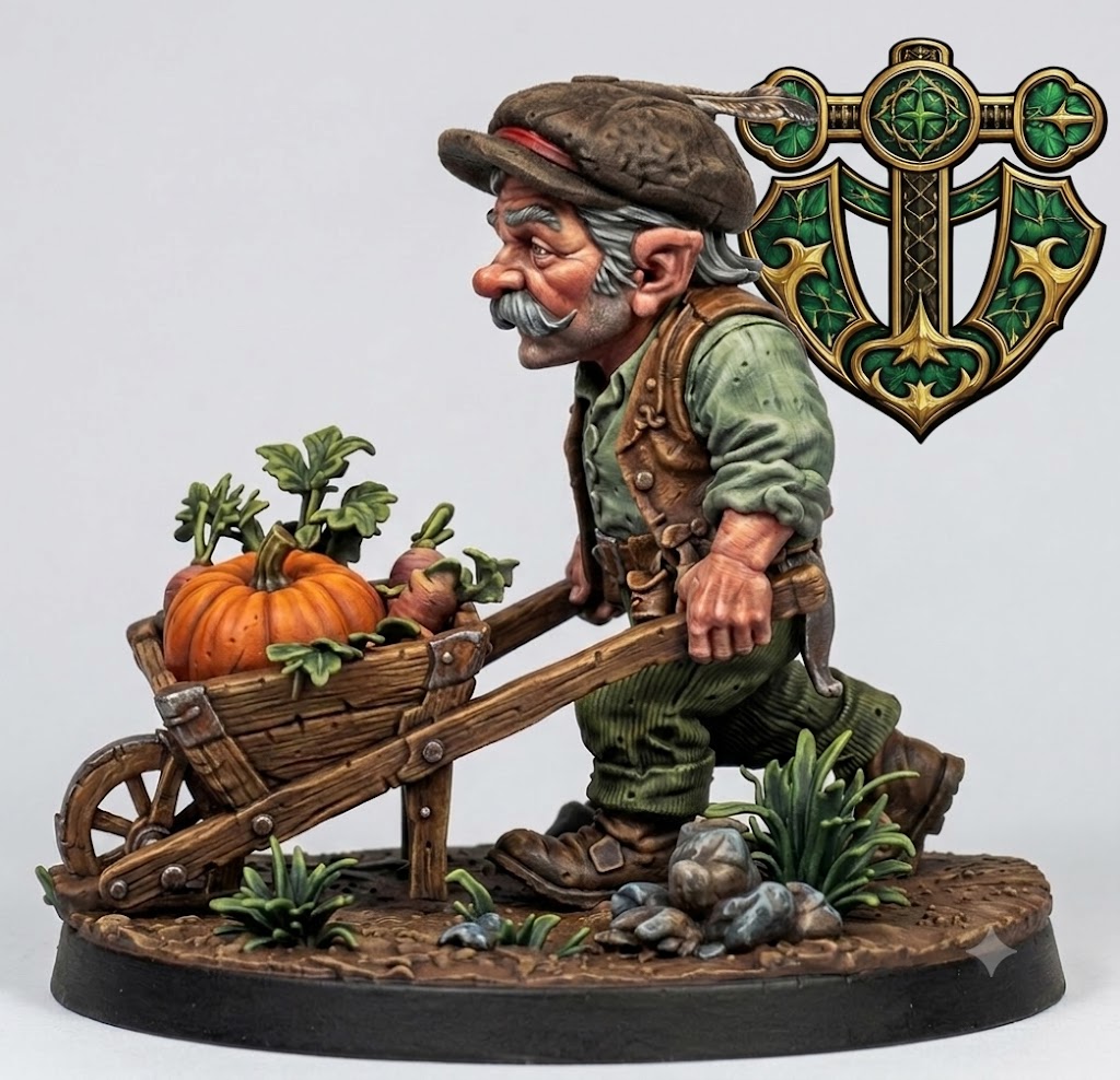 Halfling Farmer — miniatura 2