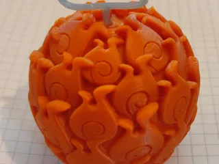 STL file GURA GURA NO MI - ONE PIECE DEVIL FRUIT 😈・3D printing