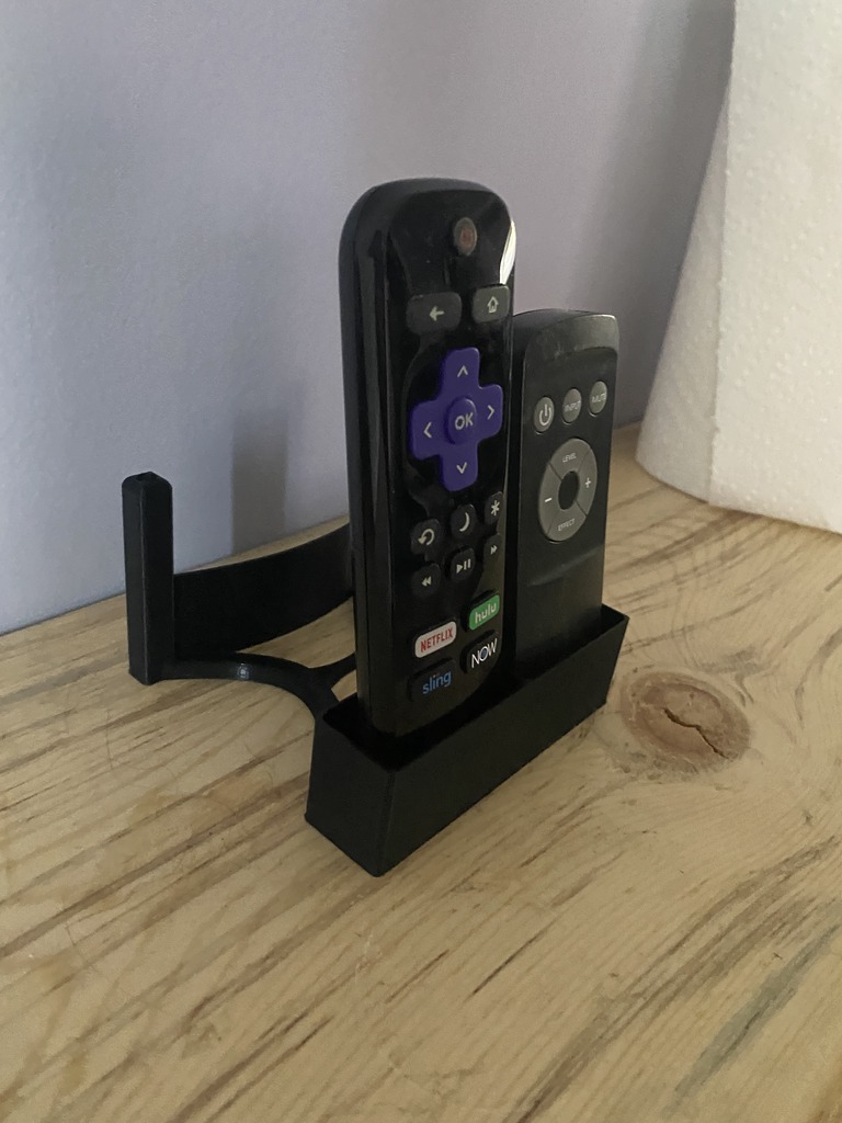Keyboard and remote holder