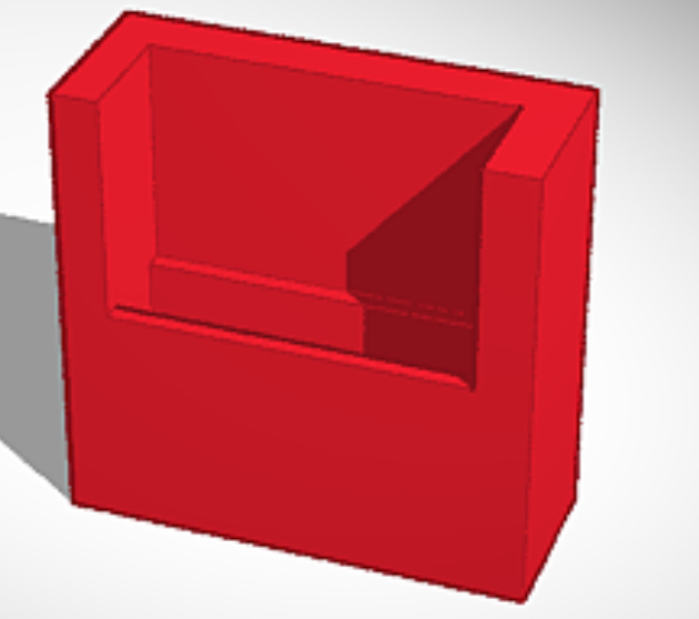 Sizing hot remote control holder
