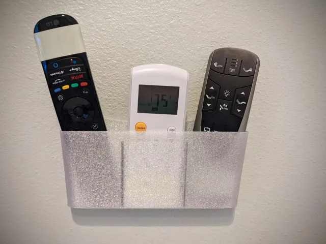 Bedside 3x Remotes/Phone Holder