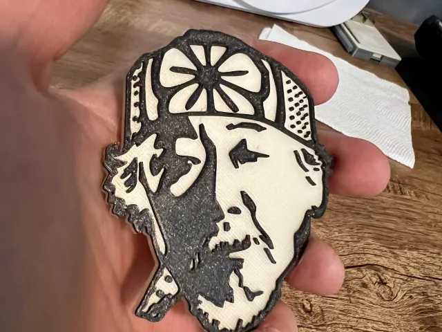 The Karate Kid Miyagi Magnet (8x3mm magnet)