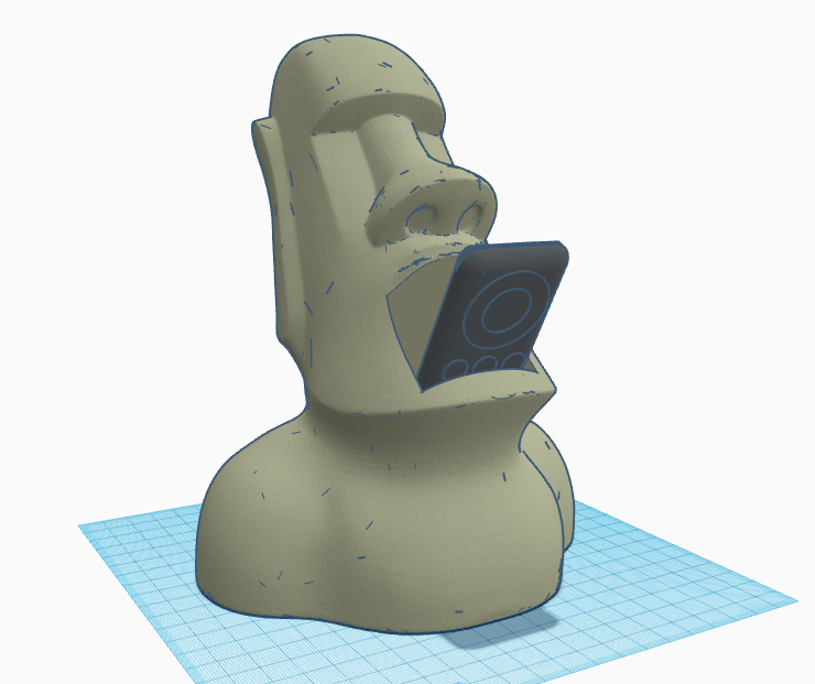 Moai statue from Easter Island [Controller Remix]
