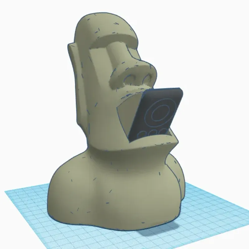 STL file Moai - Easter Island Head 🗿・3D printer design to download・Cults