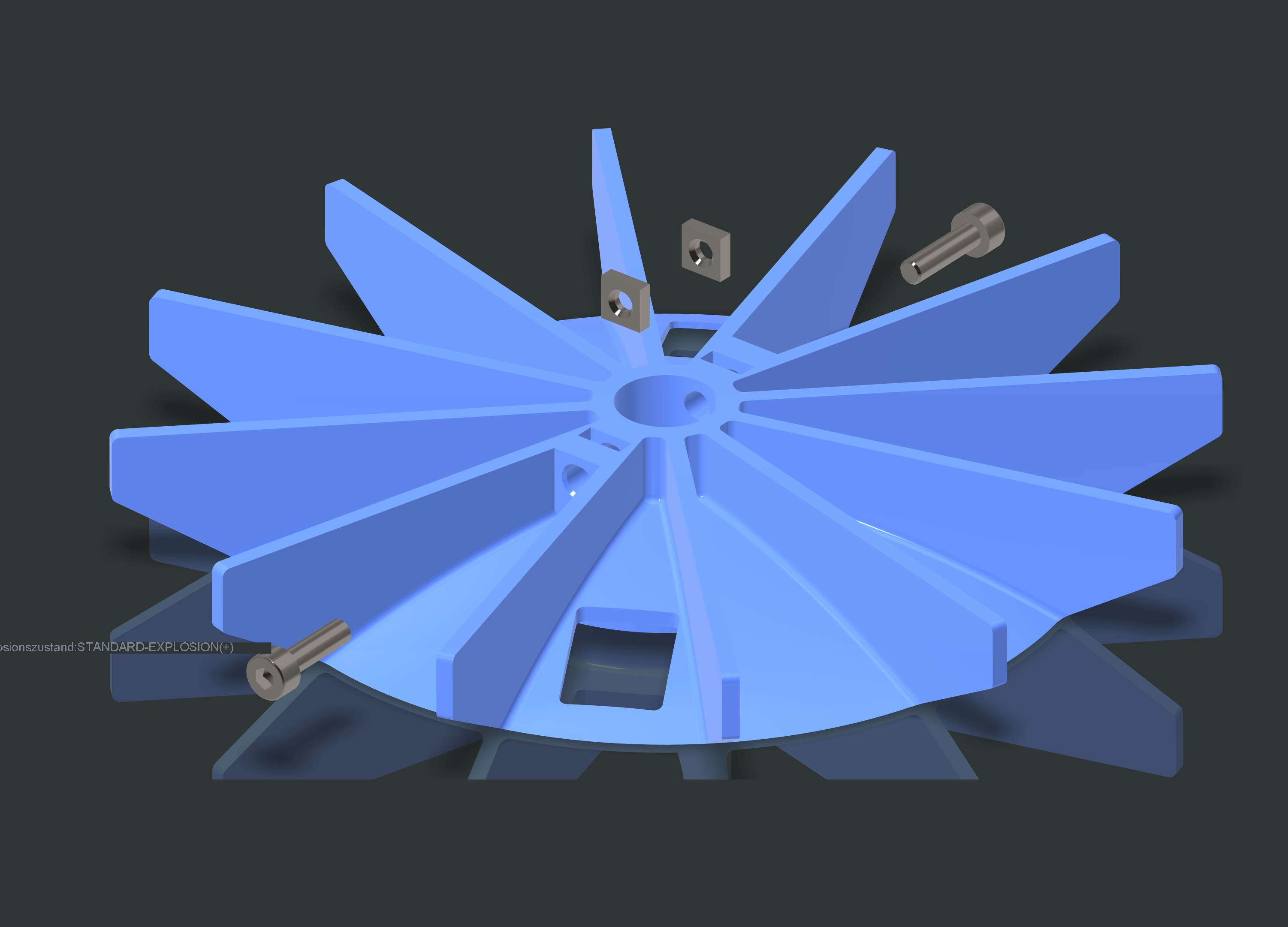 Roue de ventilateur/Fan Wheel/ Lüfterrad GRUNDFOS JP5 by rotor02