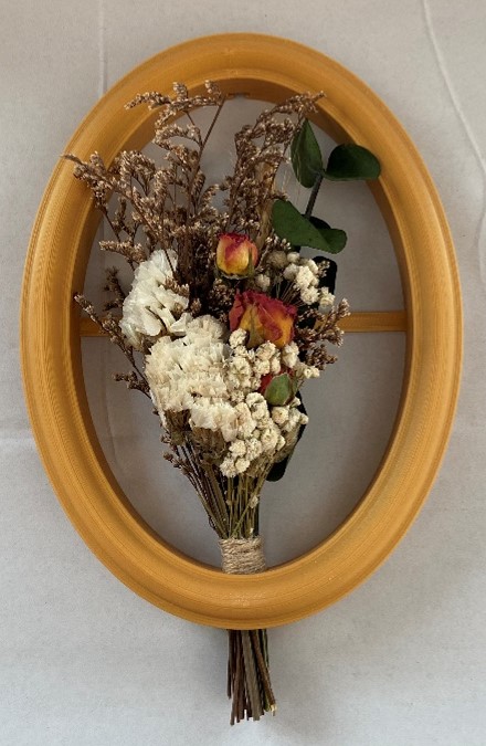 Frame for Dried Flowers