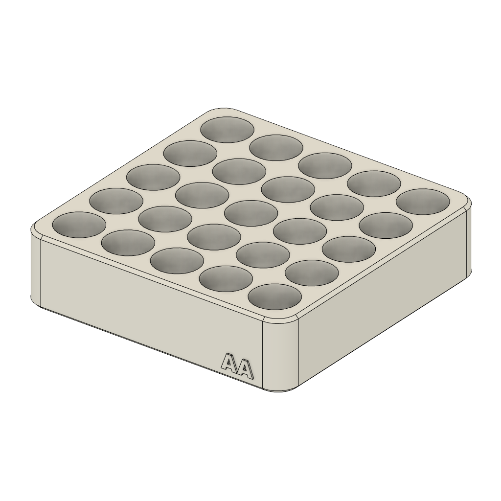 Simple AA Battery Holder