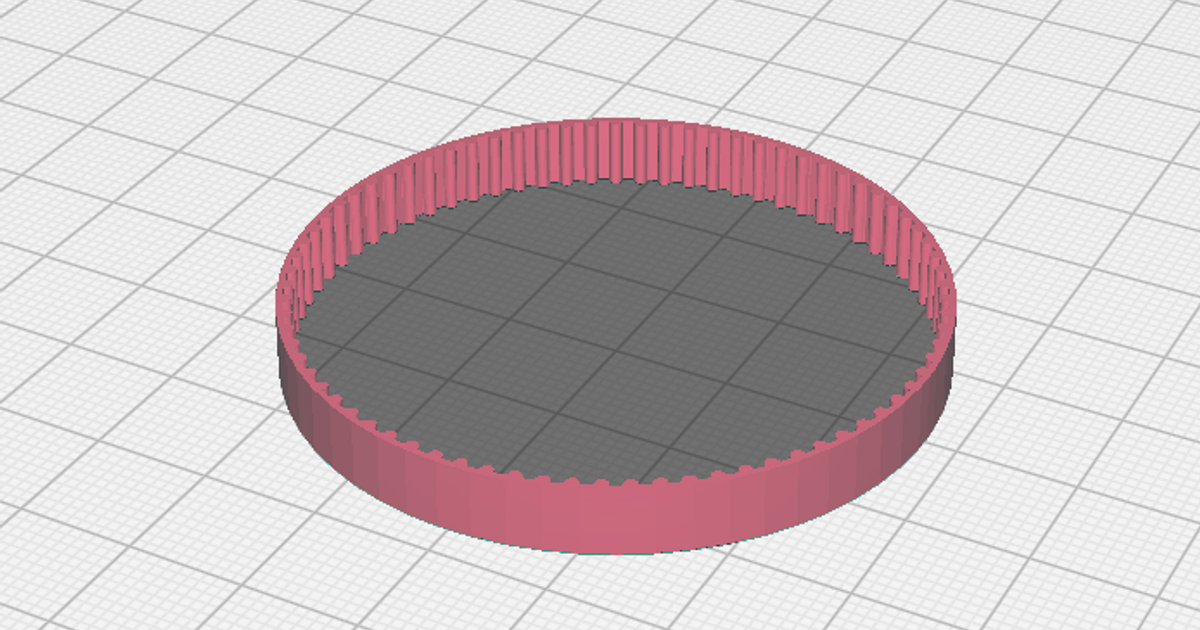 Closed loop timing belt GT2 178 by hadi ansari | Download free STL ...