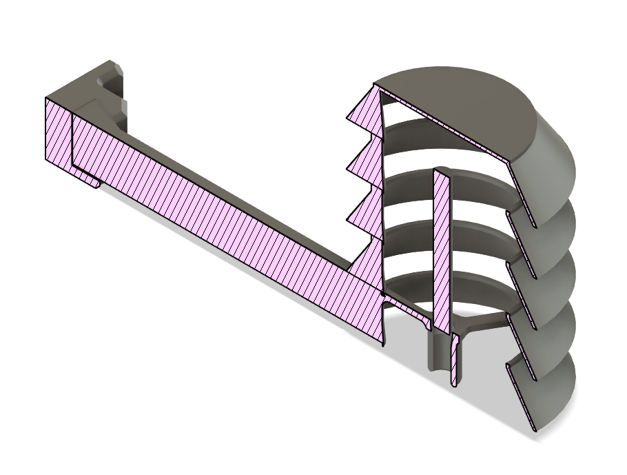 Lockable Temperature Probe Rack holder for ds18b20 One-Wire temperature probe by M>I>A> | Download free ...