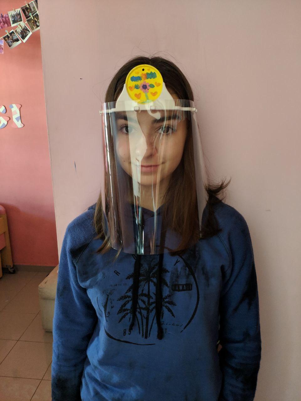 Miniatura 11 do modelo 3D Protector kid - face shield children
