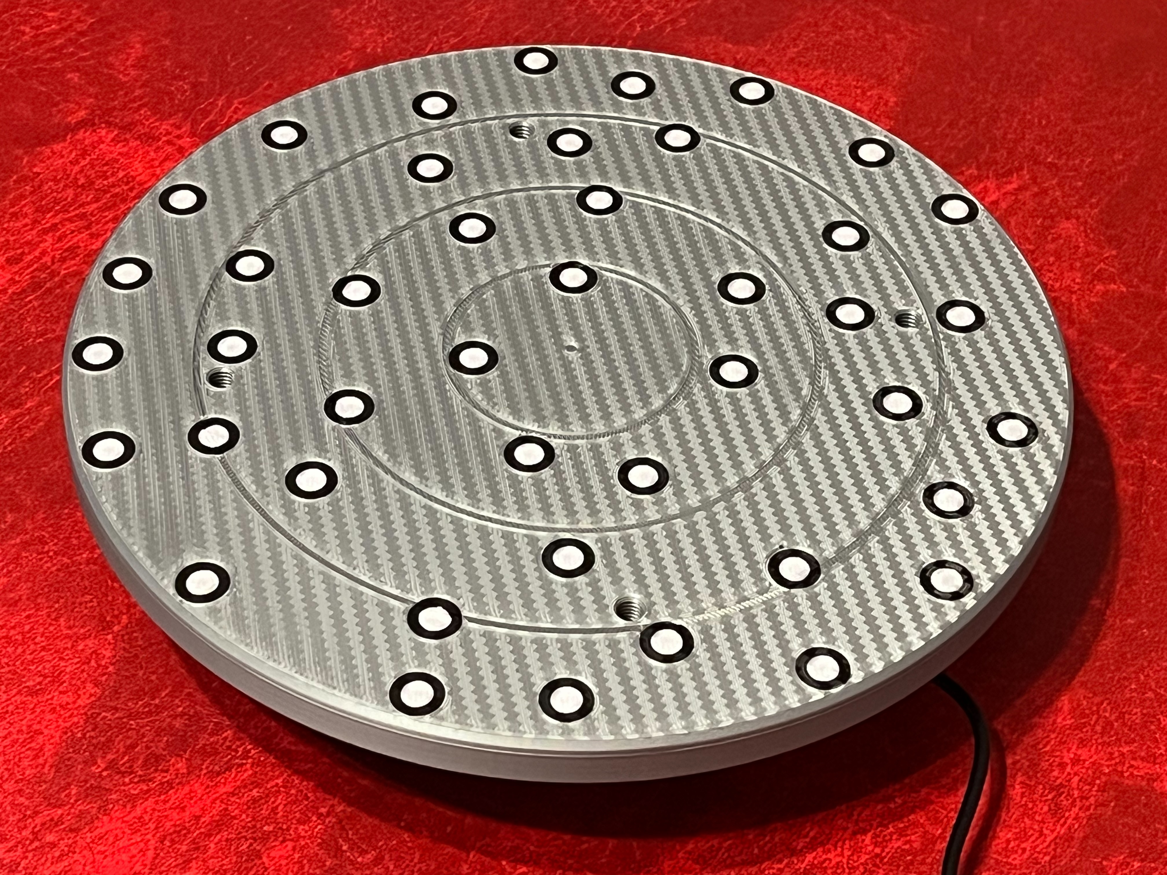 Revopoint turntable adapter with integral marker dots