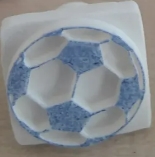simple stamp with animal motive - soccerball - to reward the little once