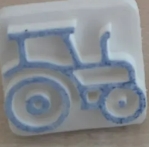 simple stamp with animal motive - tracktor - to reward the little once