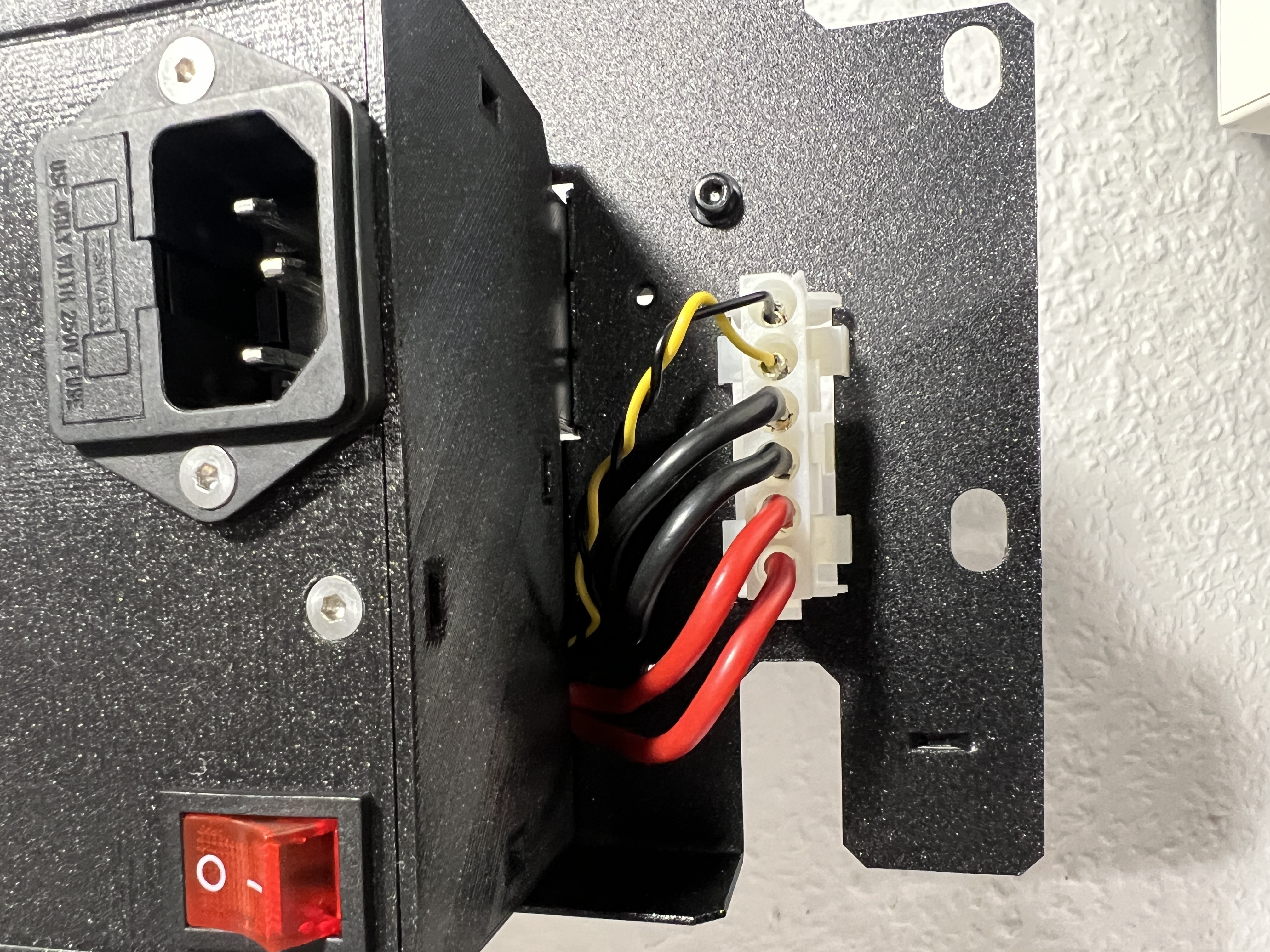 Quick release/Cover for Silver PSU on Original Prusa Enclosure