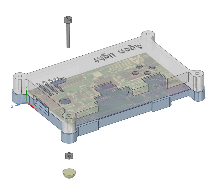 Agon Light low profile case V2 (V3 available with extra vents and access bus slot)