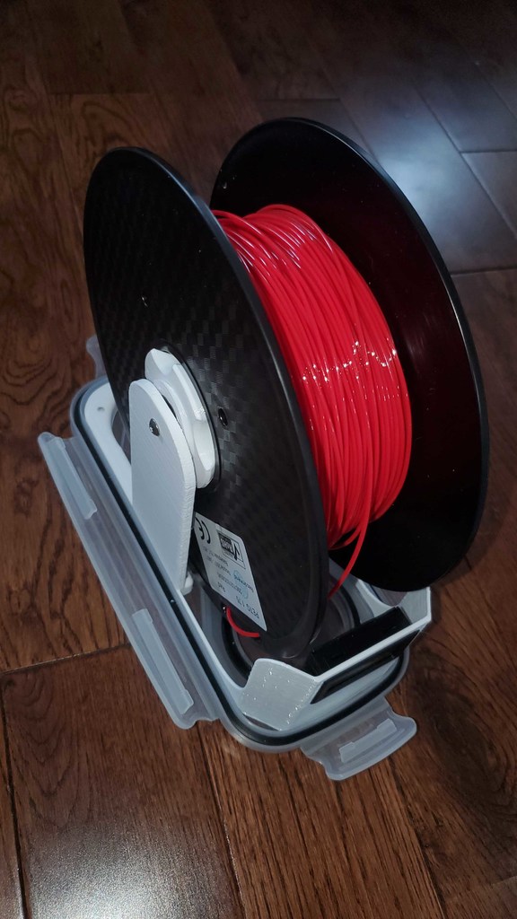 4 L Dry box spool holder / dispenser by Bert Download free STL model