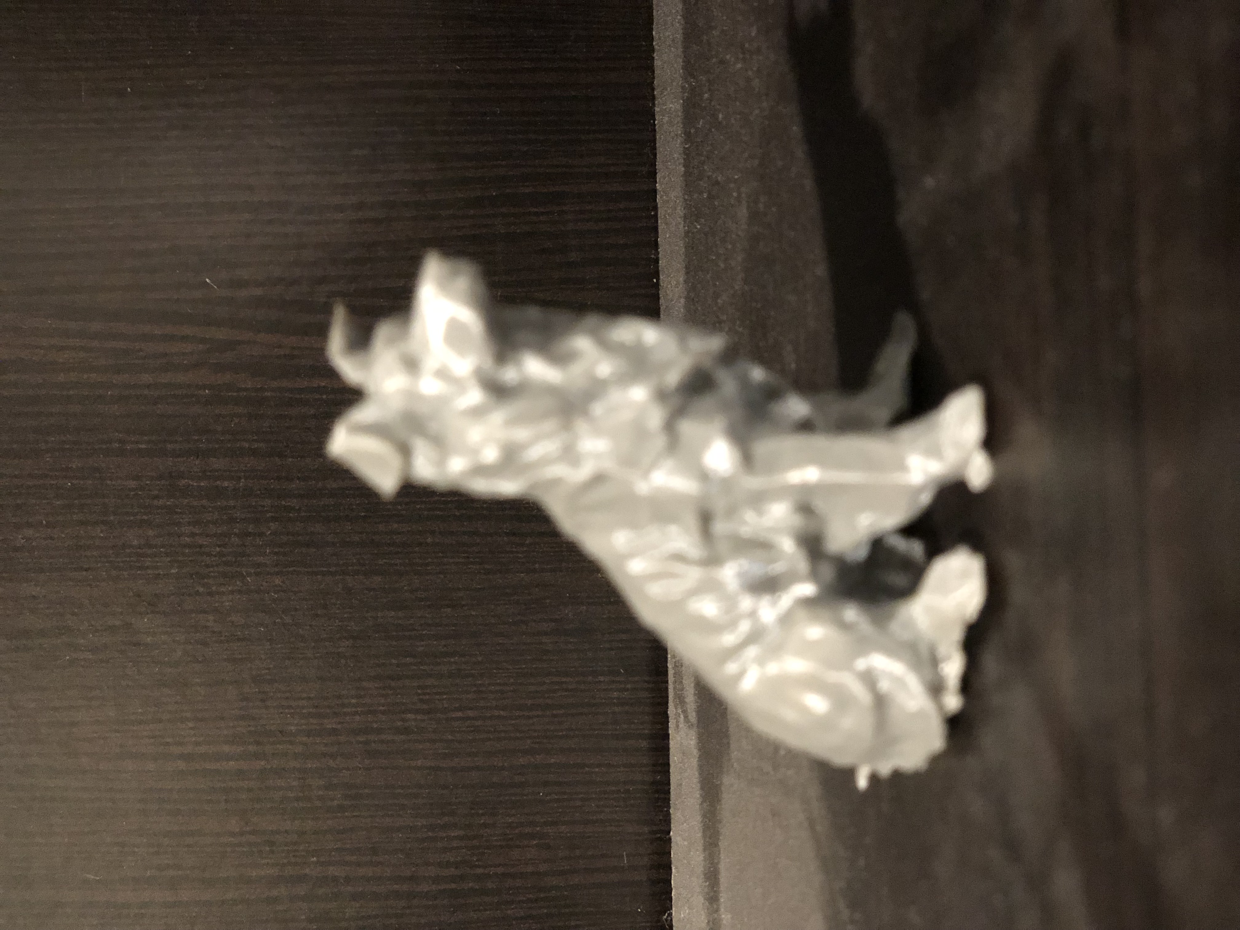 Miniatura 3 do modelo 3D Low Poly Border Collie Dog