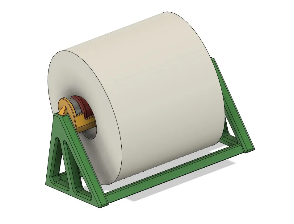 Roller for a roll of 4