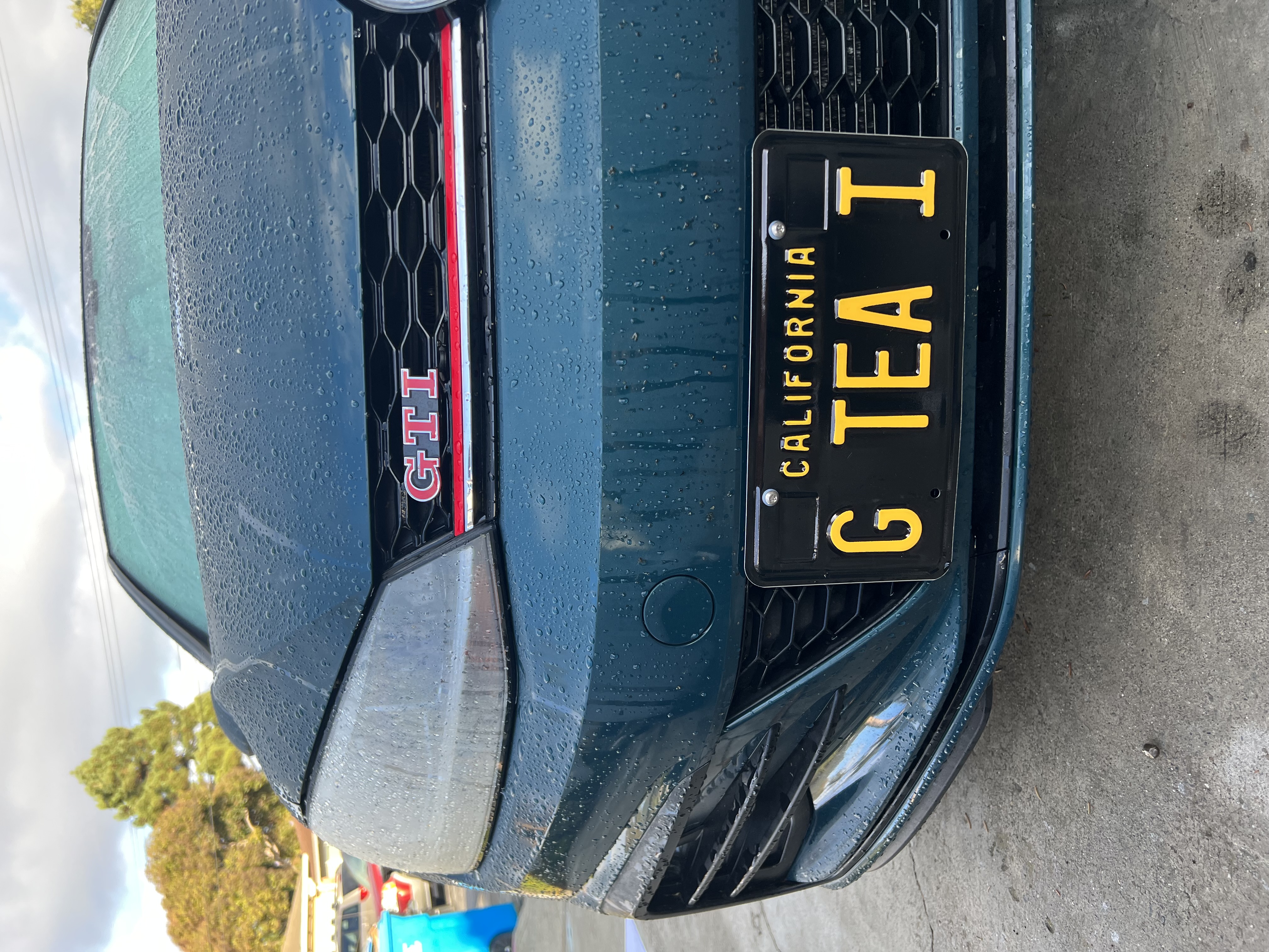 Simple Front License Plate for MK7.5 GTI