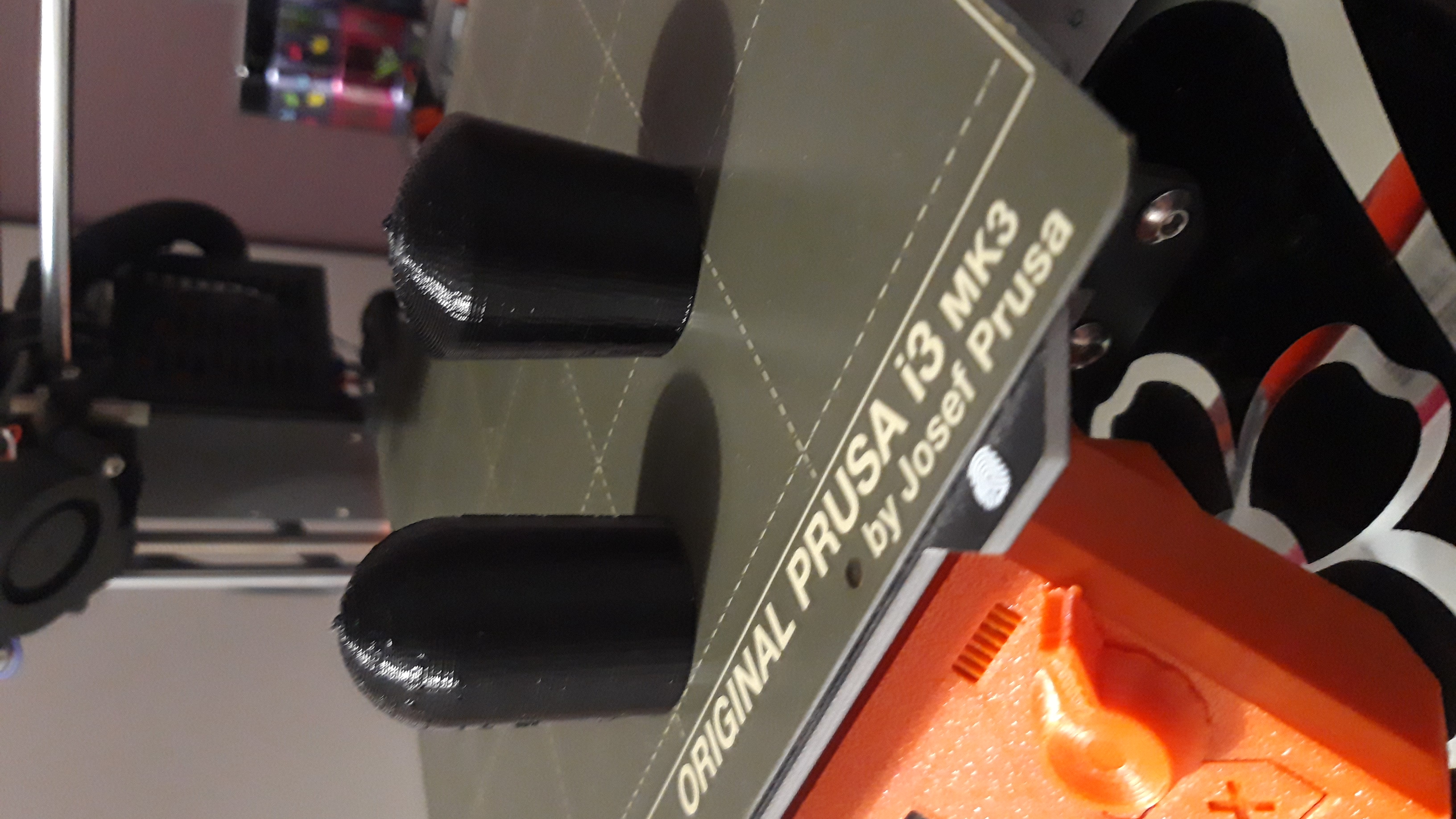 Tampon d'escabeau en TPU pour tube de 25mm