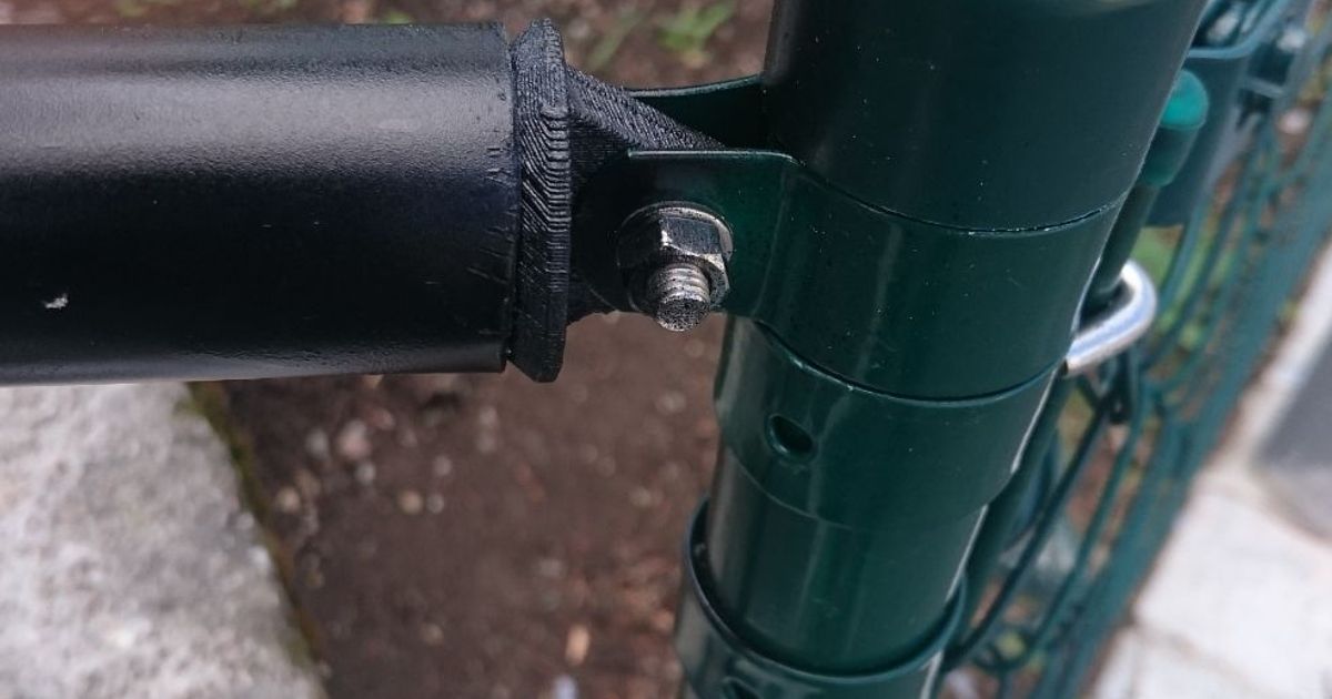 Fence Post Coupler Insert 35 mm by Zenfunk Download free STL model