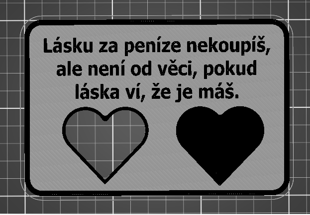 Cedule svatební citát