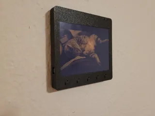 Stand for Picture frame for pimoroni Inky Impression by ressu, Download  free STL model