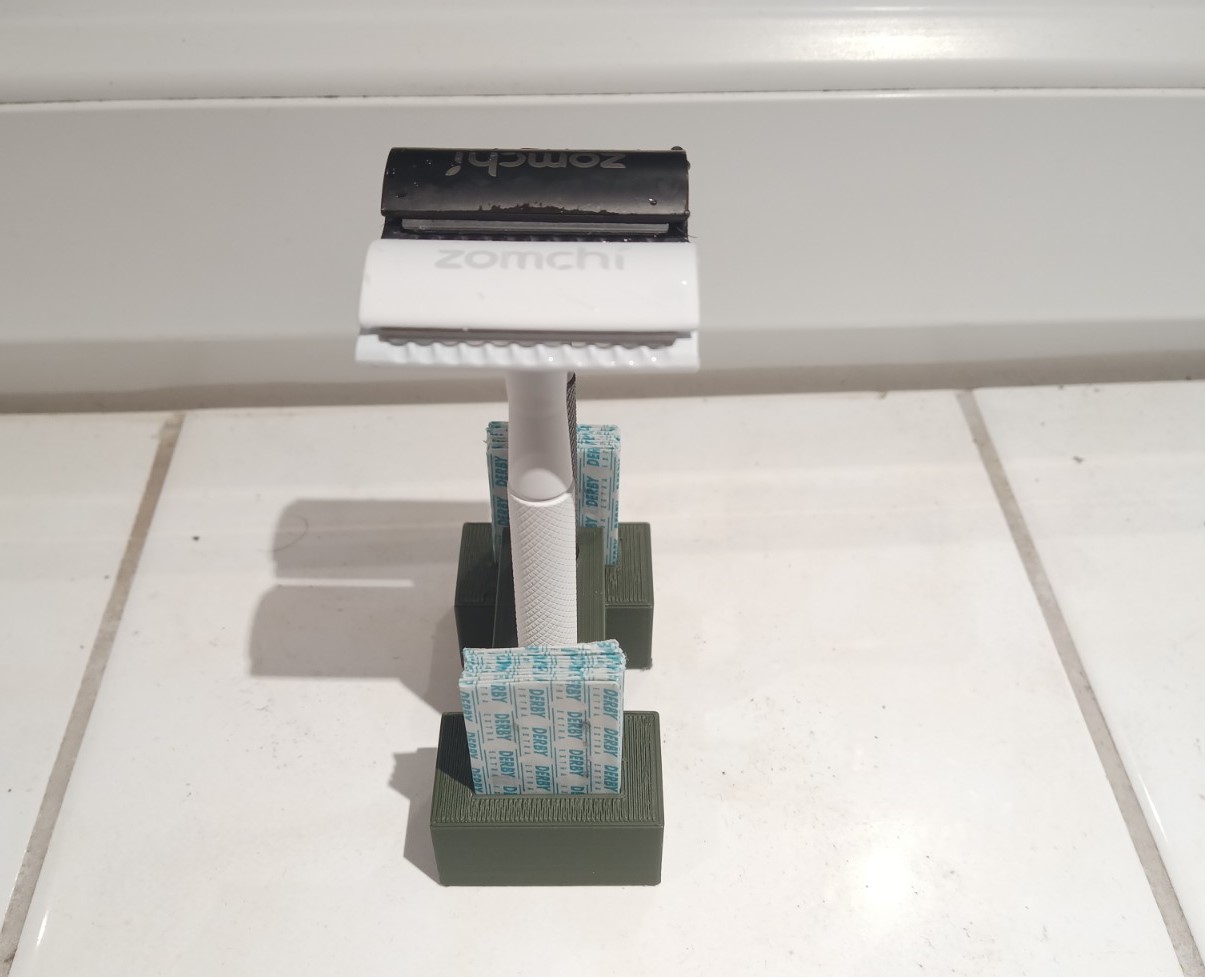 Safety-Razor Stand (single and double stands) by GearGrease | Download ...