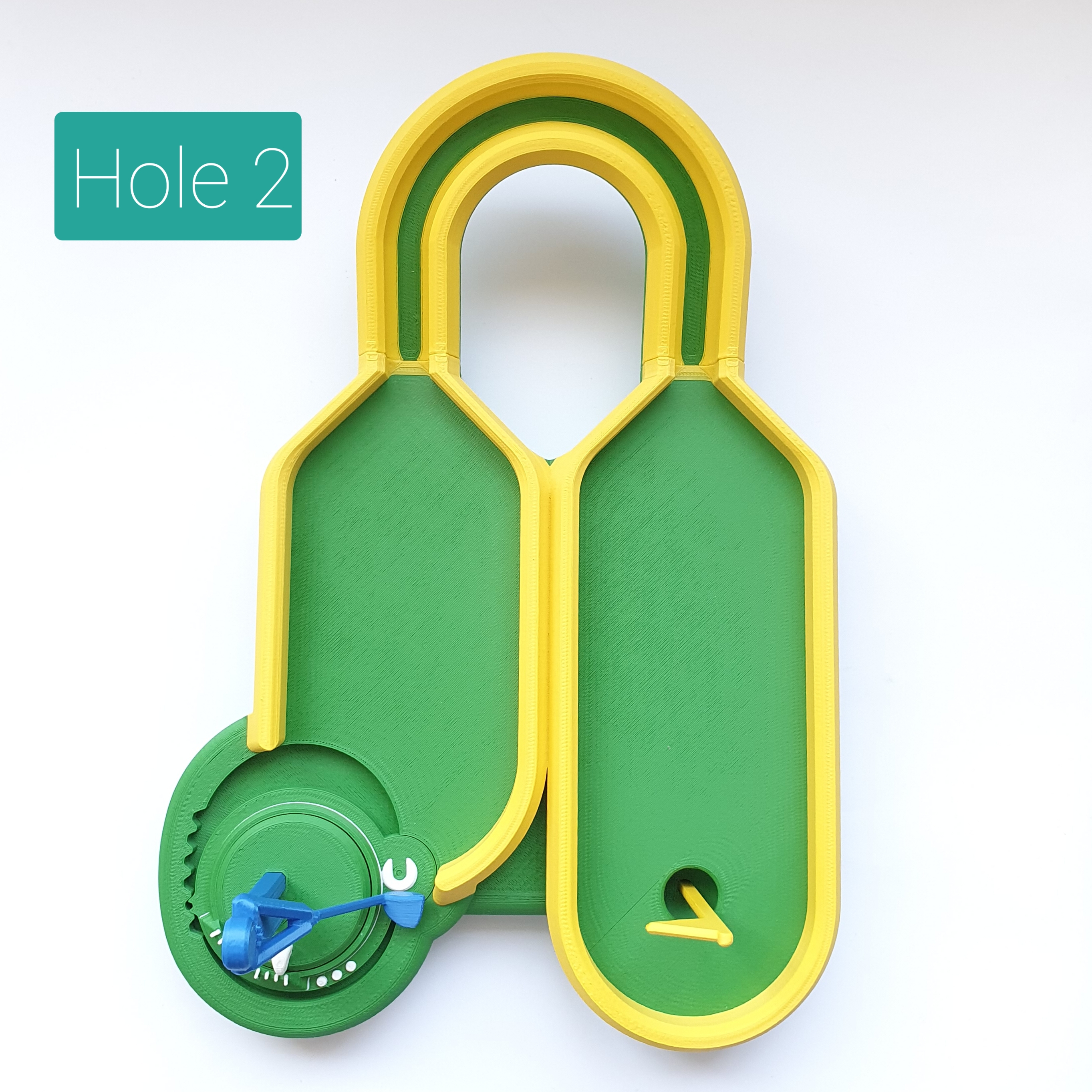 Miniatura 3 do modelo 3D Hole 2 - Mini Golf Course