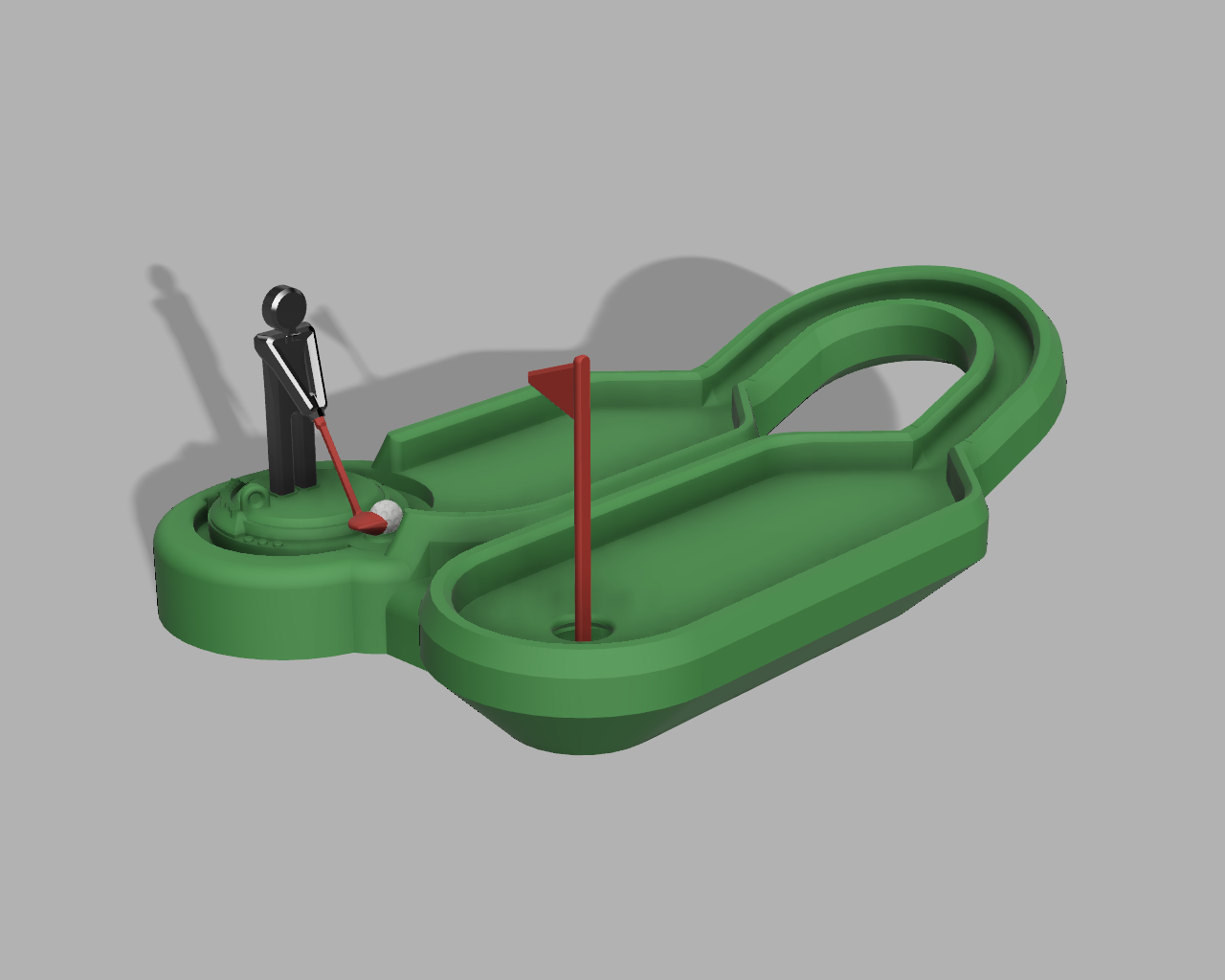 Miniatura 8 do modelo 3D Hole 2 - Mini Golf Course