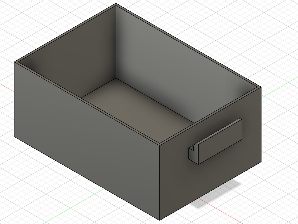 Schubladen Behälter 3D Druck