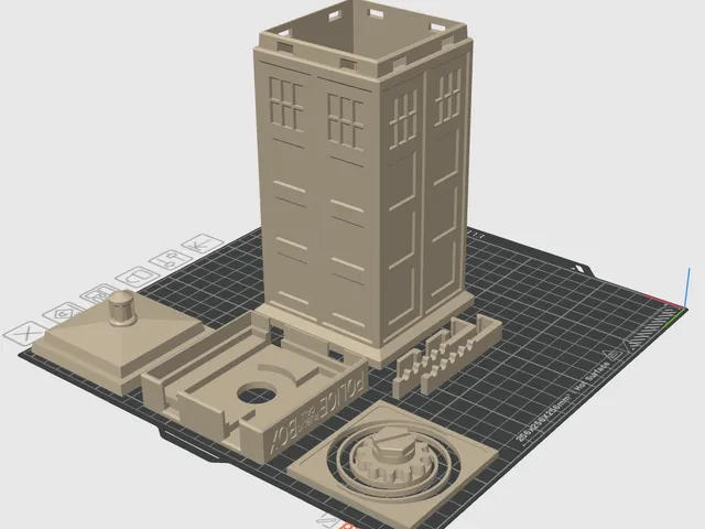 Remix of TARDIS twist-top box