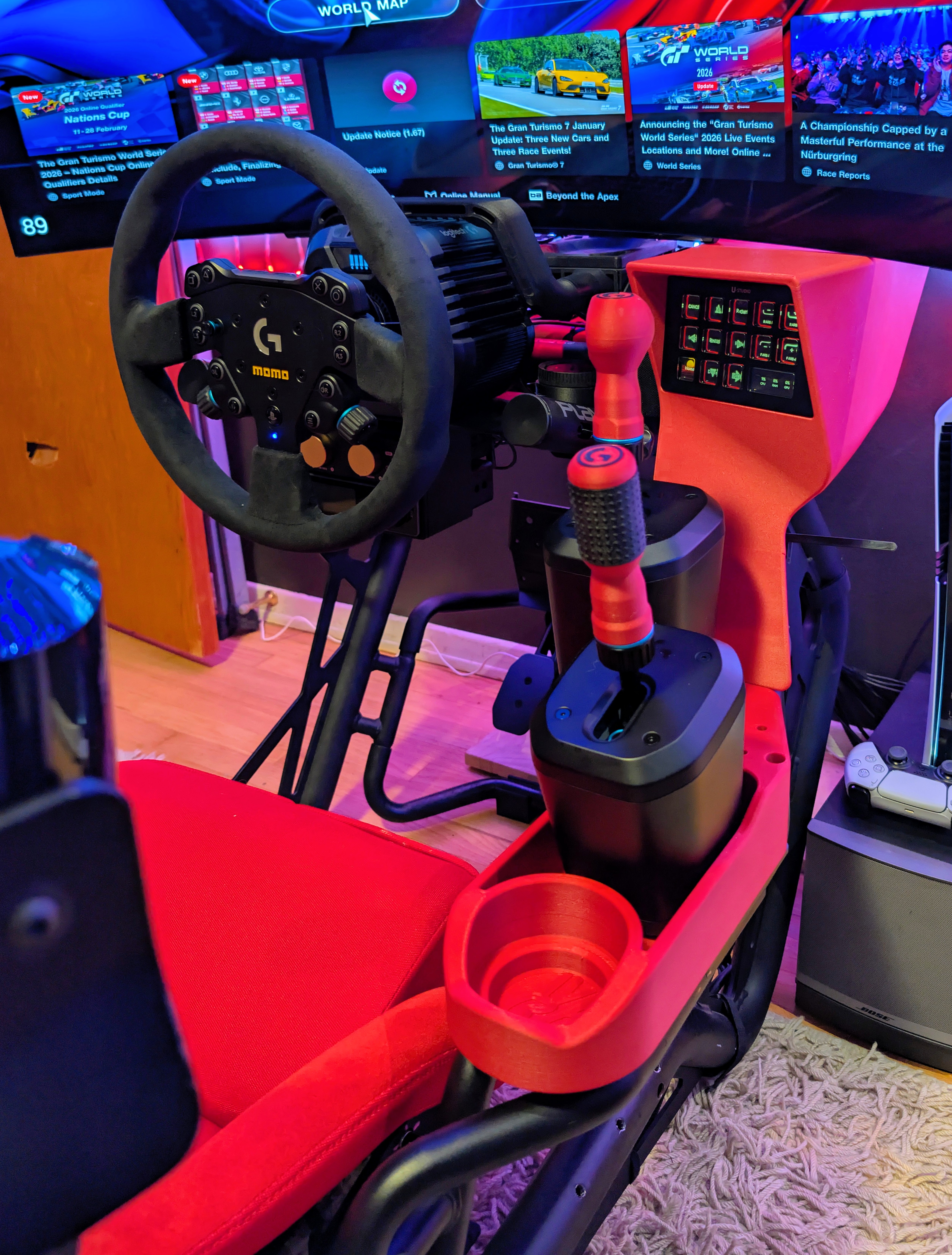 Miniatura 2 do modelo 3D Sim Racing button box