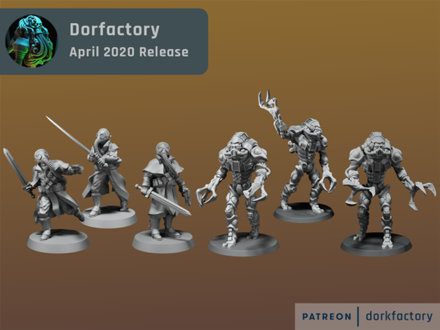 Miniatura 2 do modelo 3D Oathkeeper