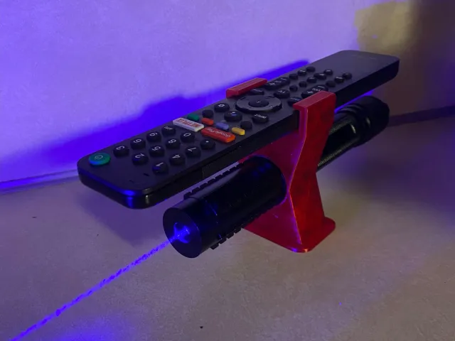 High Power Laser Guided Remote Holder