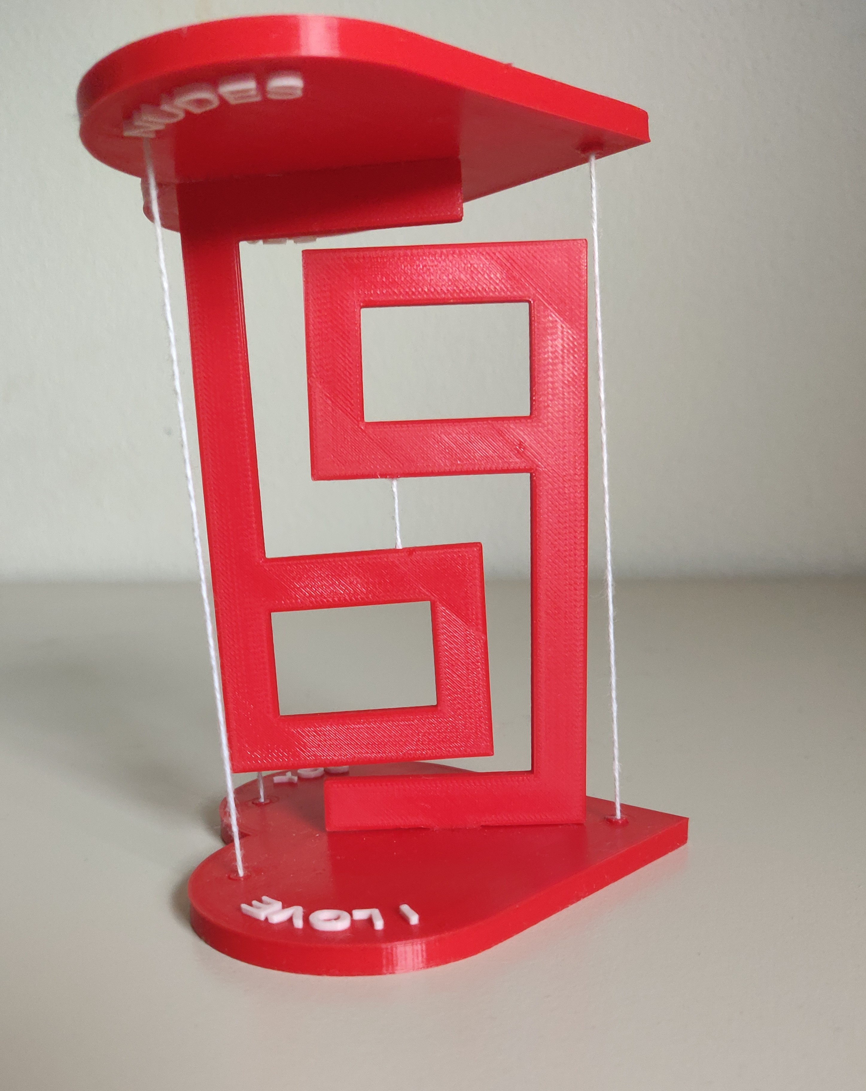 Miniatura 5 do modelo 3D Tensegrity structure, version 69