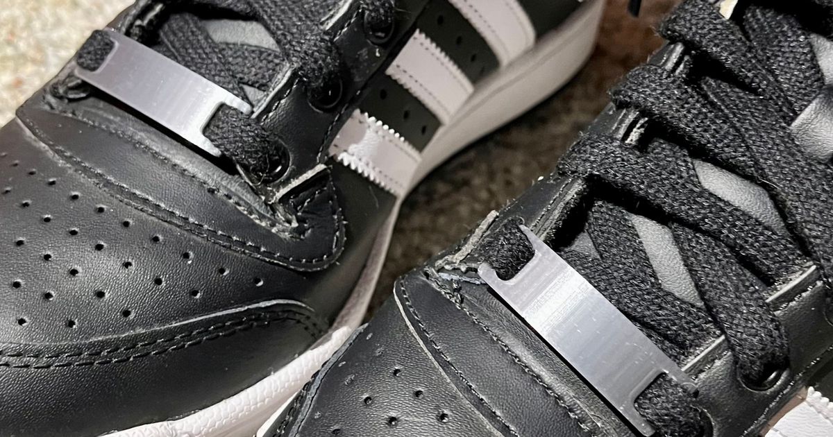 Shoelace plates by Andi LFG Design Download free STL model