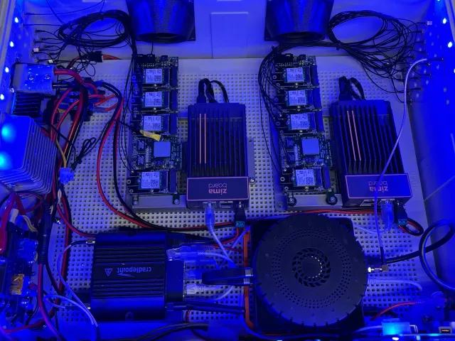 ZIMABoard with SATA and PCIe Cards