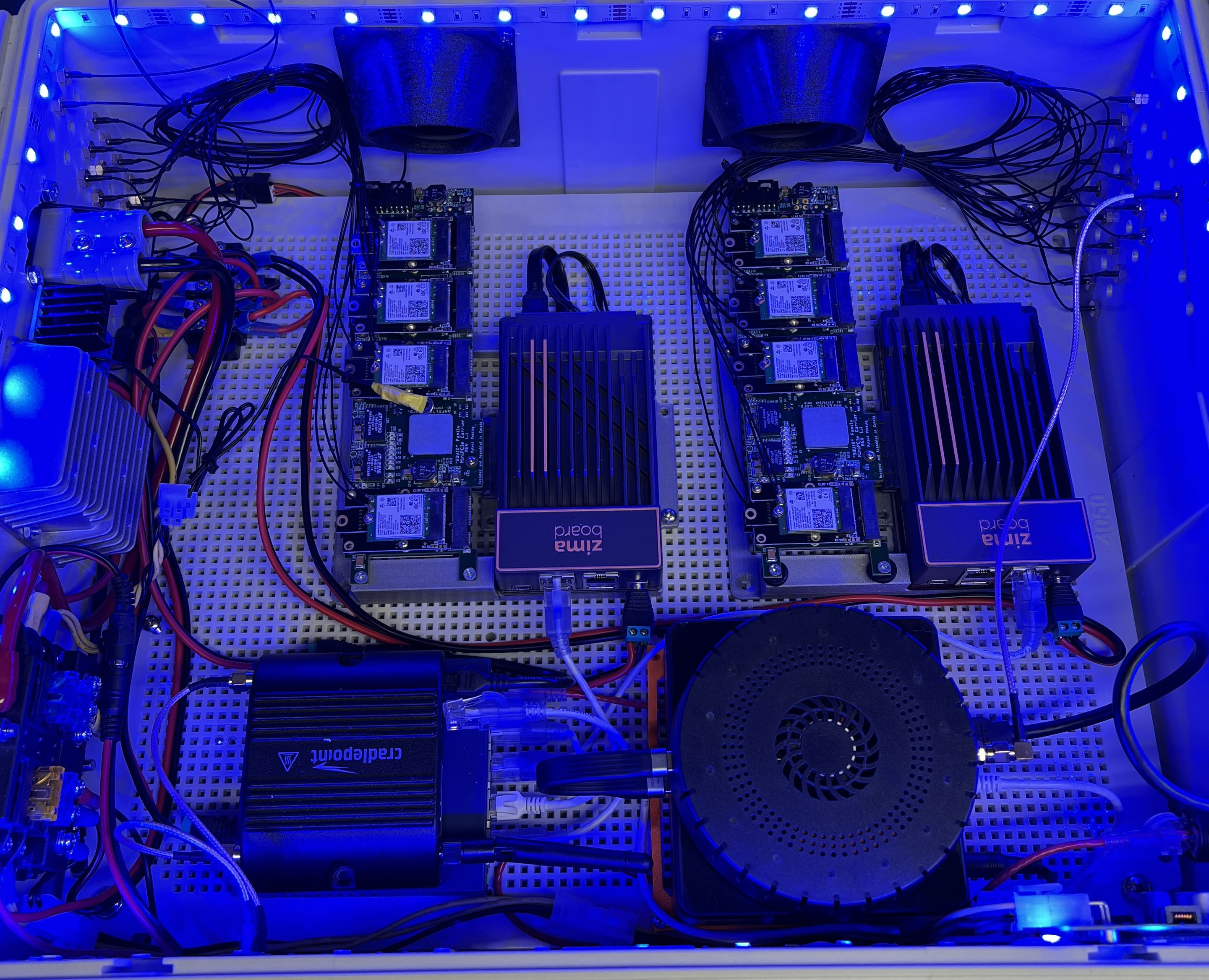 ZIMABoard with SATA and PCIe Cards