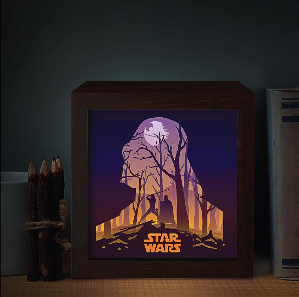 star wars lamp ligthbox