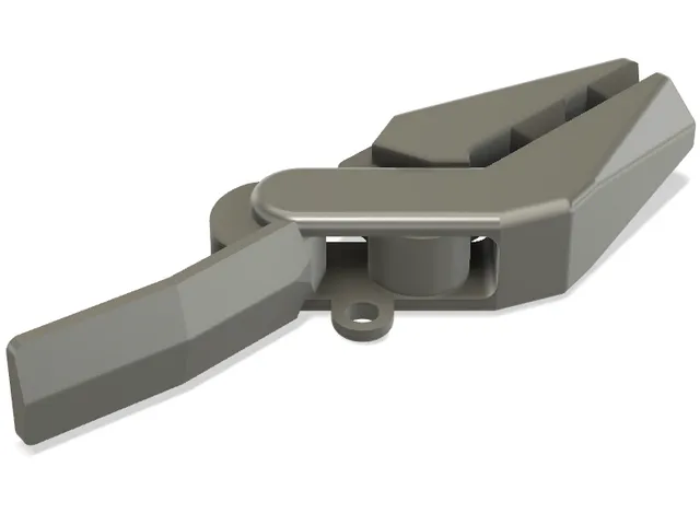 Bag Clip | Added extensions with hole for hanging the clip