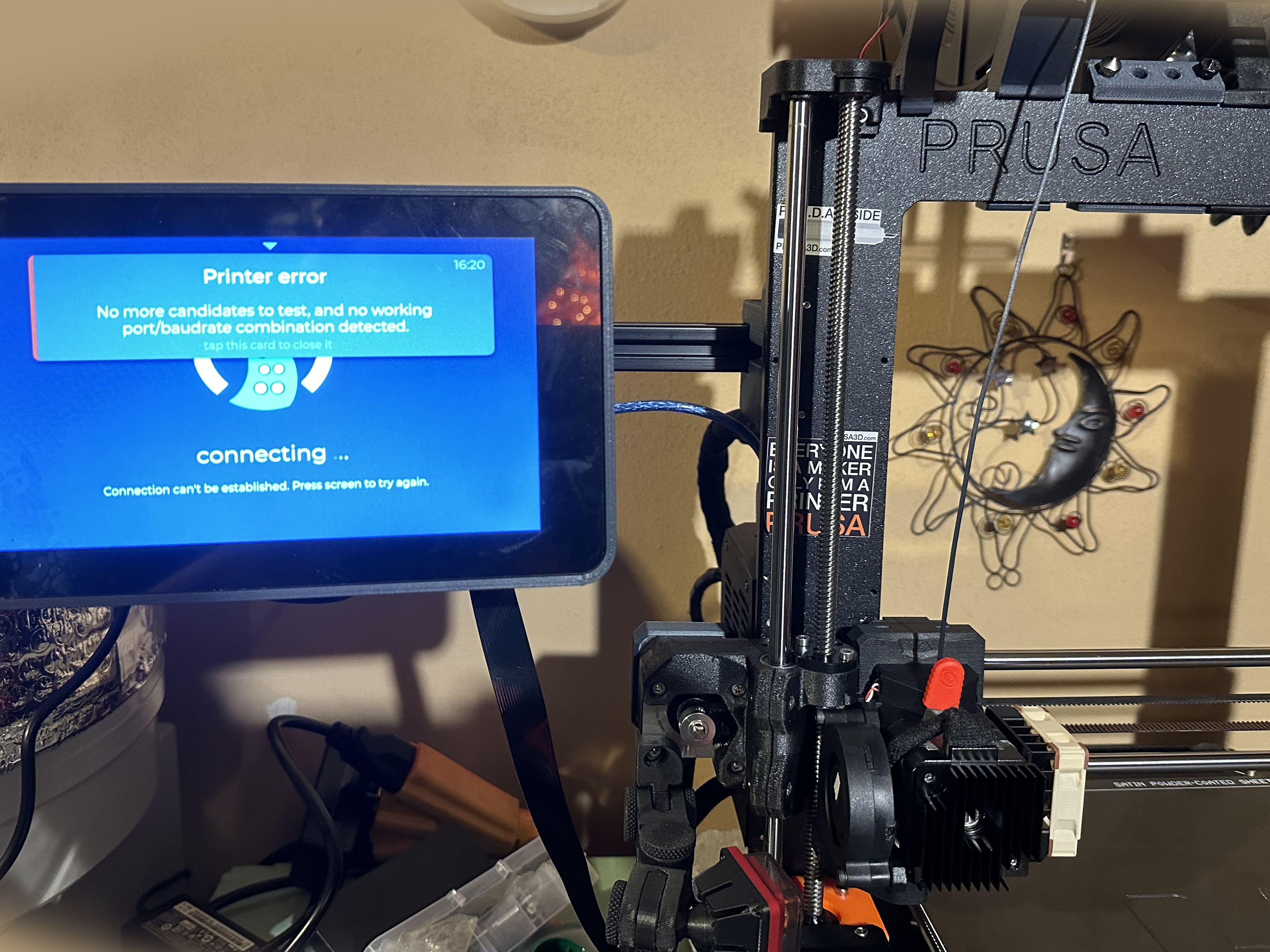 Prusa MK3(S) 2020 Extrusion Frame Mount