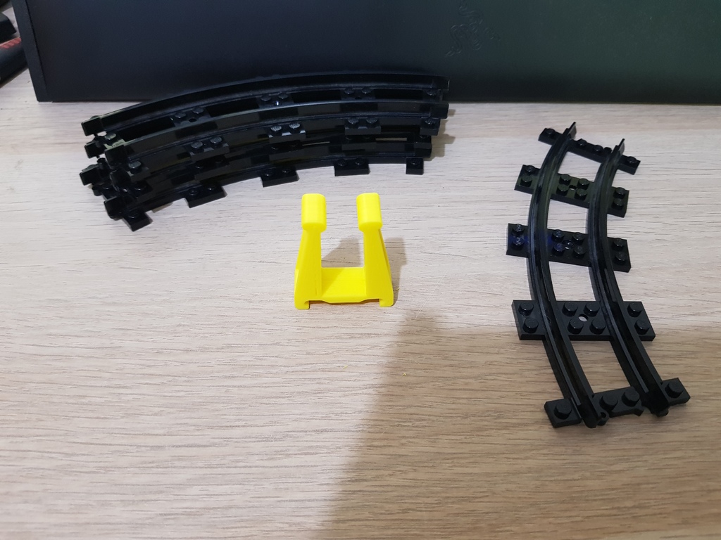 LEGO Train Tracks organizer 4 stud track