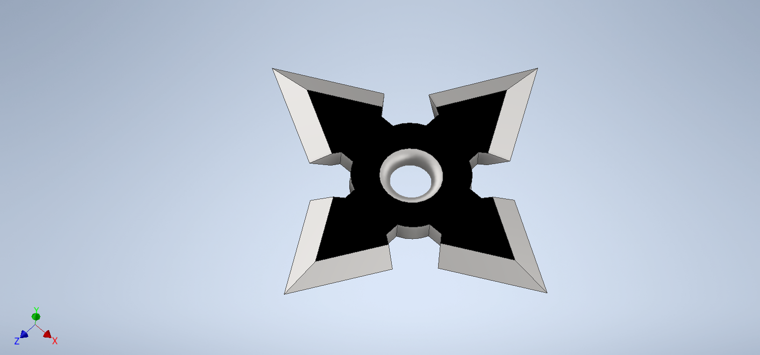 Throwing Star / Shuriken 4 By Z.B Max Mustermann | Download Free STL ...