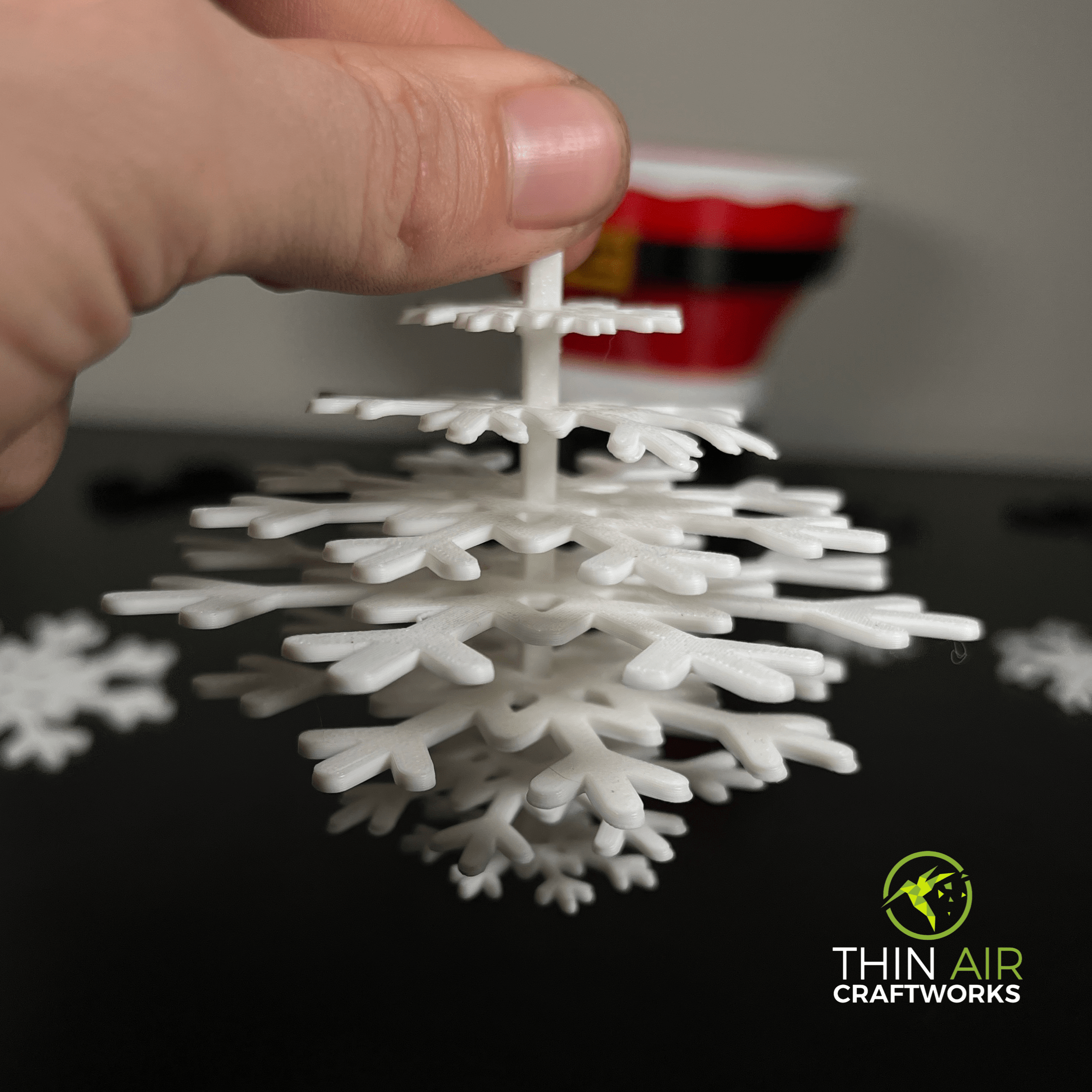 Christmas Snowflake Ornament