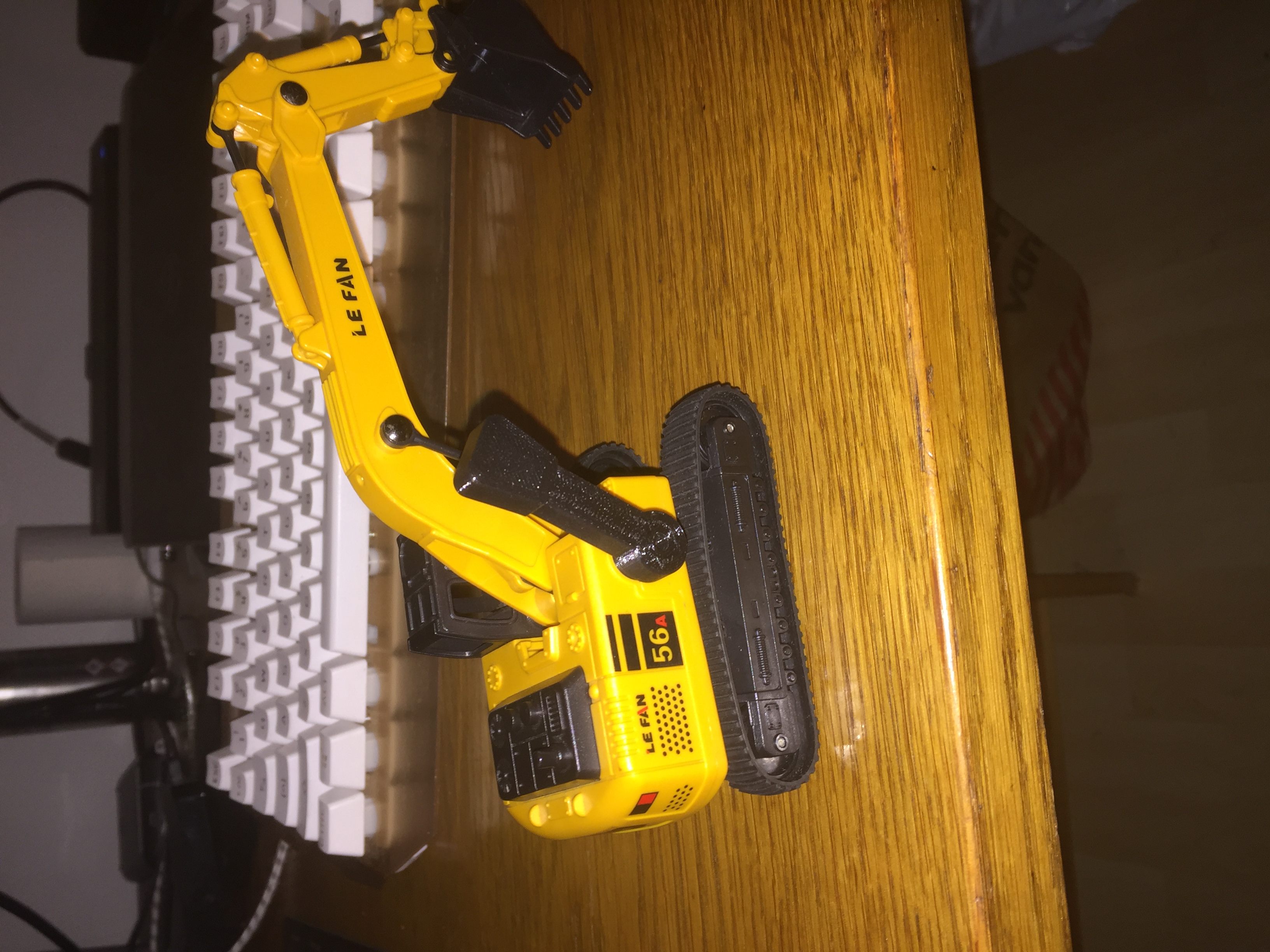 Control lever for "LE FAN" Toy Excavator